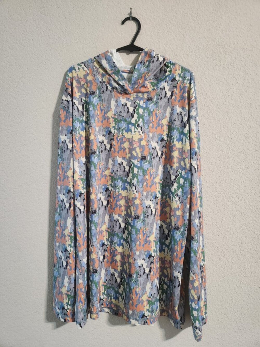 Parks Project Performance Lightweight Hoodie Multi-colored abstract camo medium